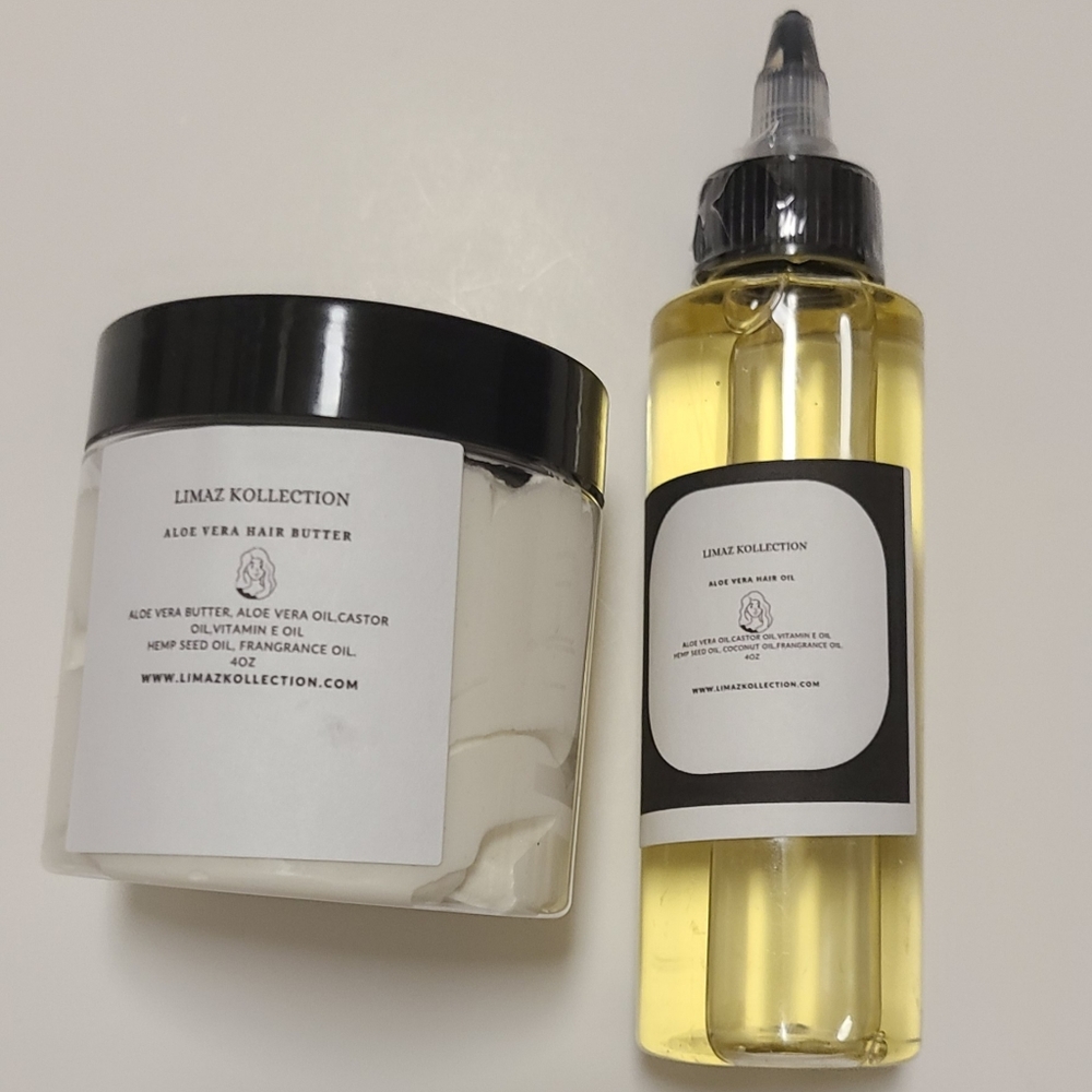 Aloe vera Hair butter and oil